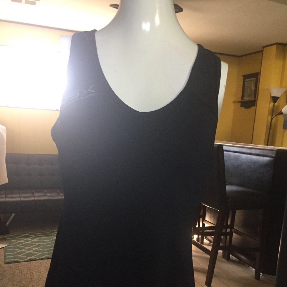 Victoria Secret Sport Top Black Size Med Racerback - Picture 2 of 8